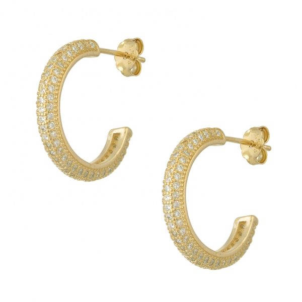 "Monaco Hoops-Gold"