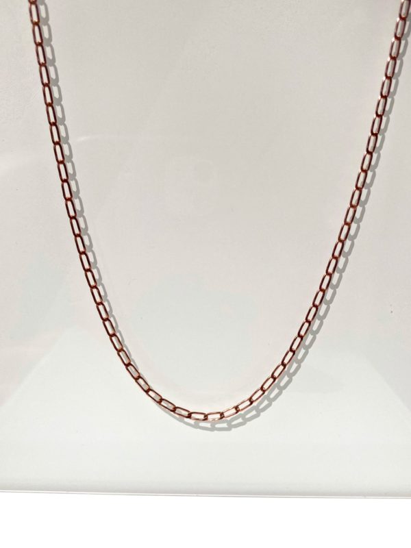 "Pink Chain Necklace" - Image 3