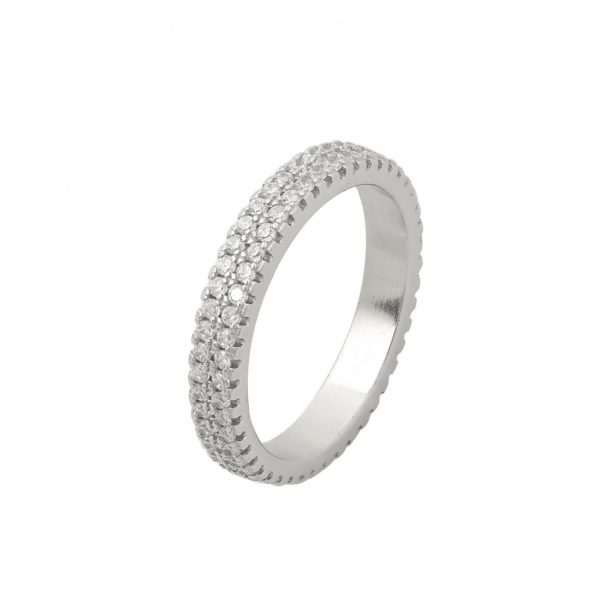 "Double Infinity Ring"