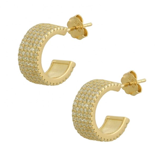 "Μilano Hoops-Gold"