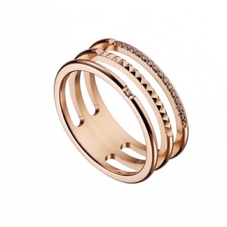 "Triple Line Ring-Pink"