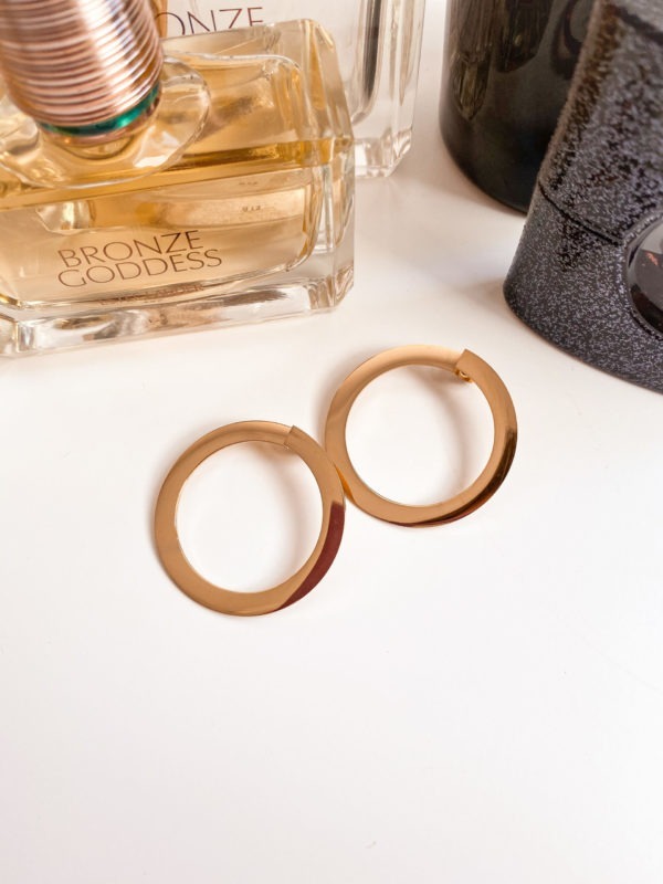 "Mini Cannes Hoops-Gold" - Image 2