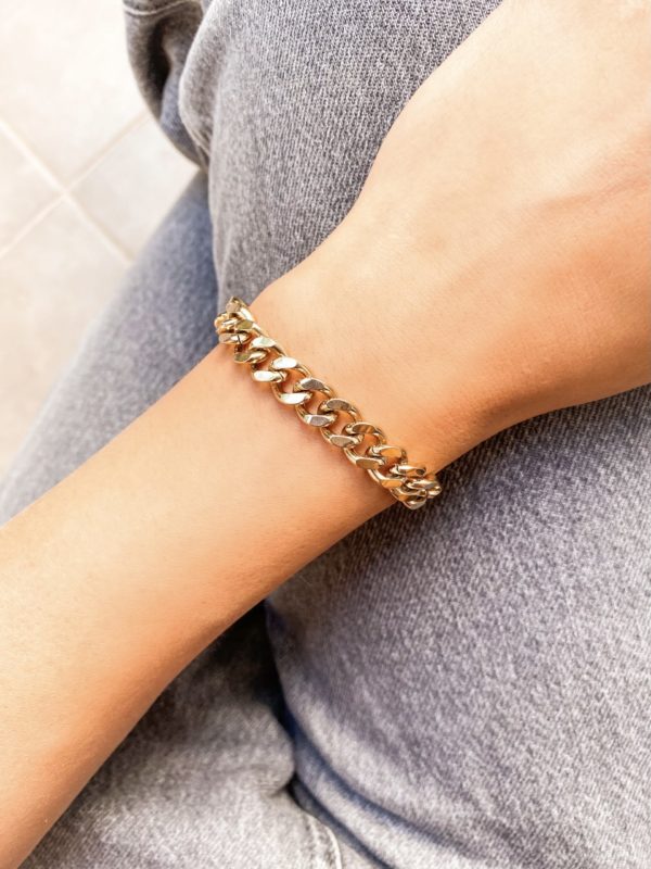 "Gold Chain Bracelet" - Image 4