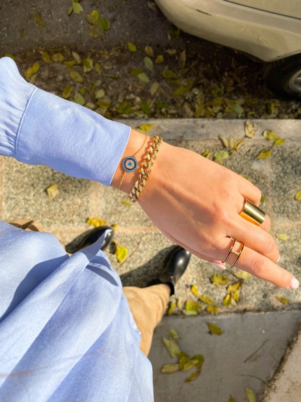 "Gold Chain Bracelet" - Image 2