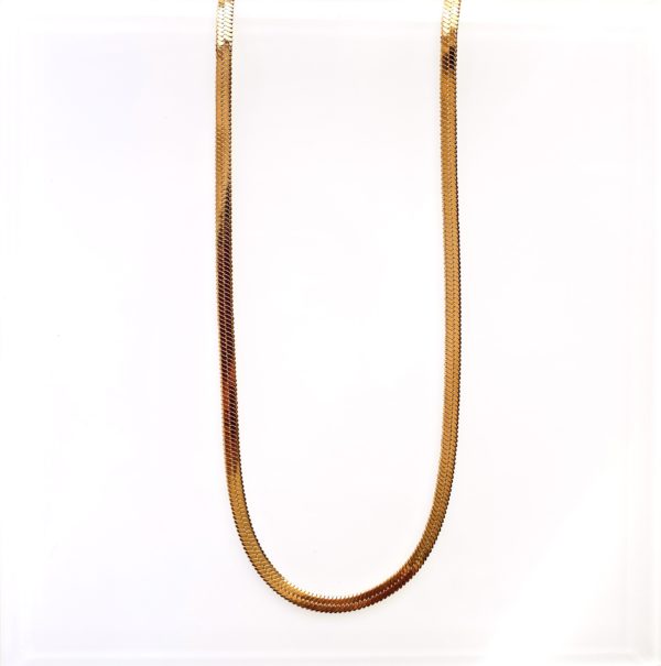 "Gold Pave Necklace" - Image 3