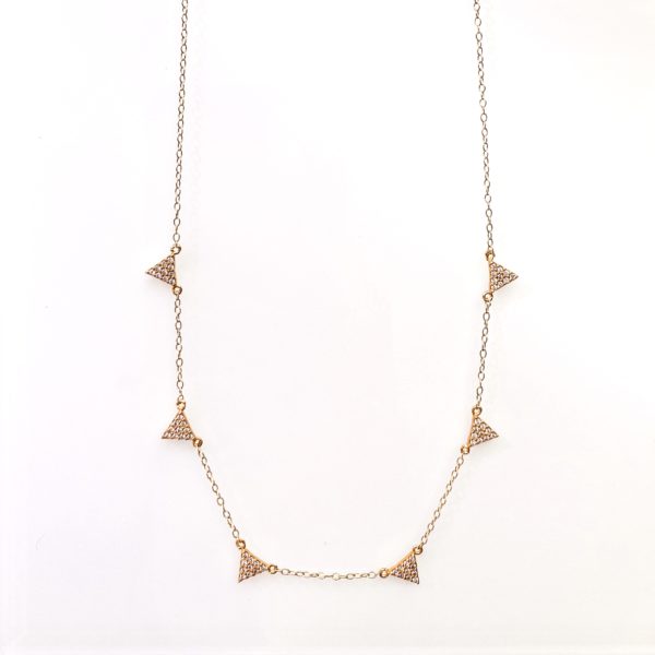 "Triangle Necklace"
