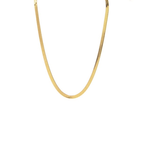 "Gold Pave Necklace"