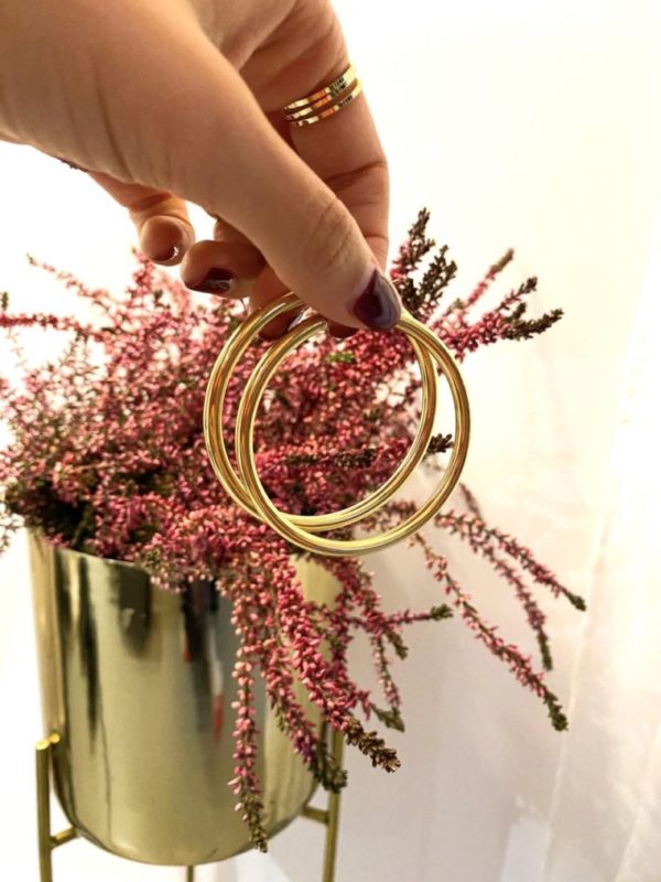 "Big Classic Hoops-Gold" - Image 2