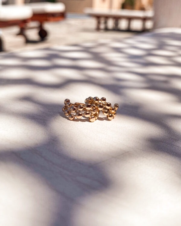"Beaded Hoops" - Image 2