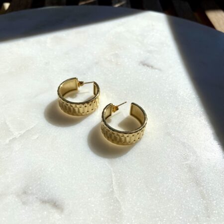 Positano Hoops Gold